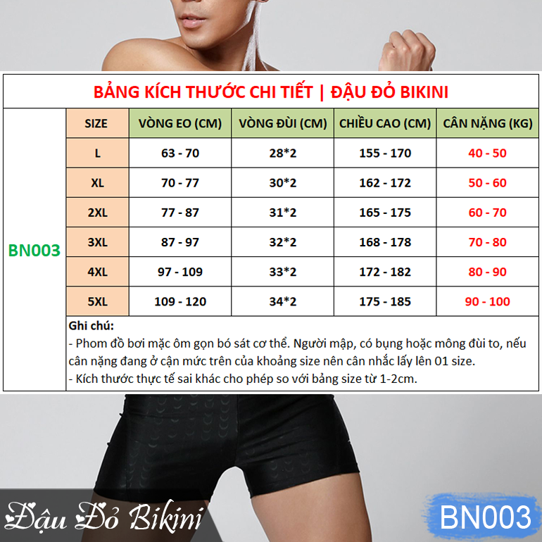 Set đồ bơi quần short nam 5 chi tiết có túi đựng, Quần bơi da cá + Kính bơi + Mũ + Bịt tai & Kẹp mũi, hàng chuẩn đẹp, thun bơi lạnh dày mịn mát | BN003