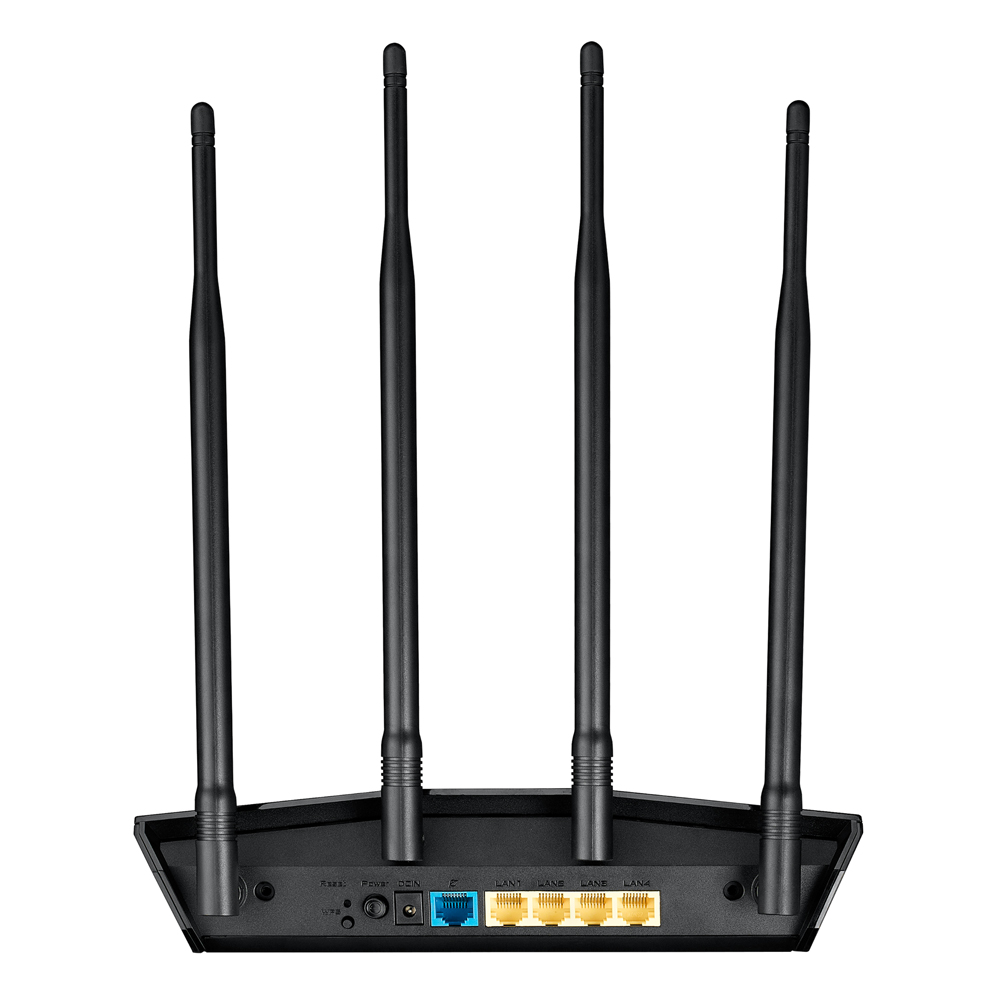 Router Wifi 6 Asus RT-AX1800HP MU-MIMO AiMesh AX1800Mbps (Xuyên tường) - Hàng Chính Hãng