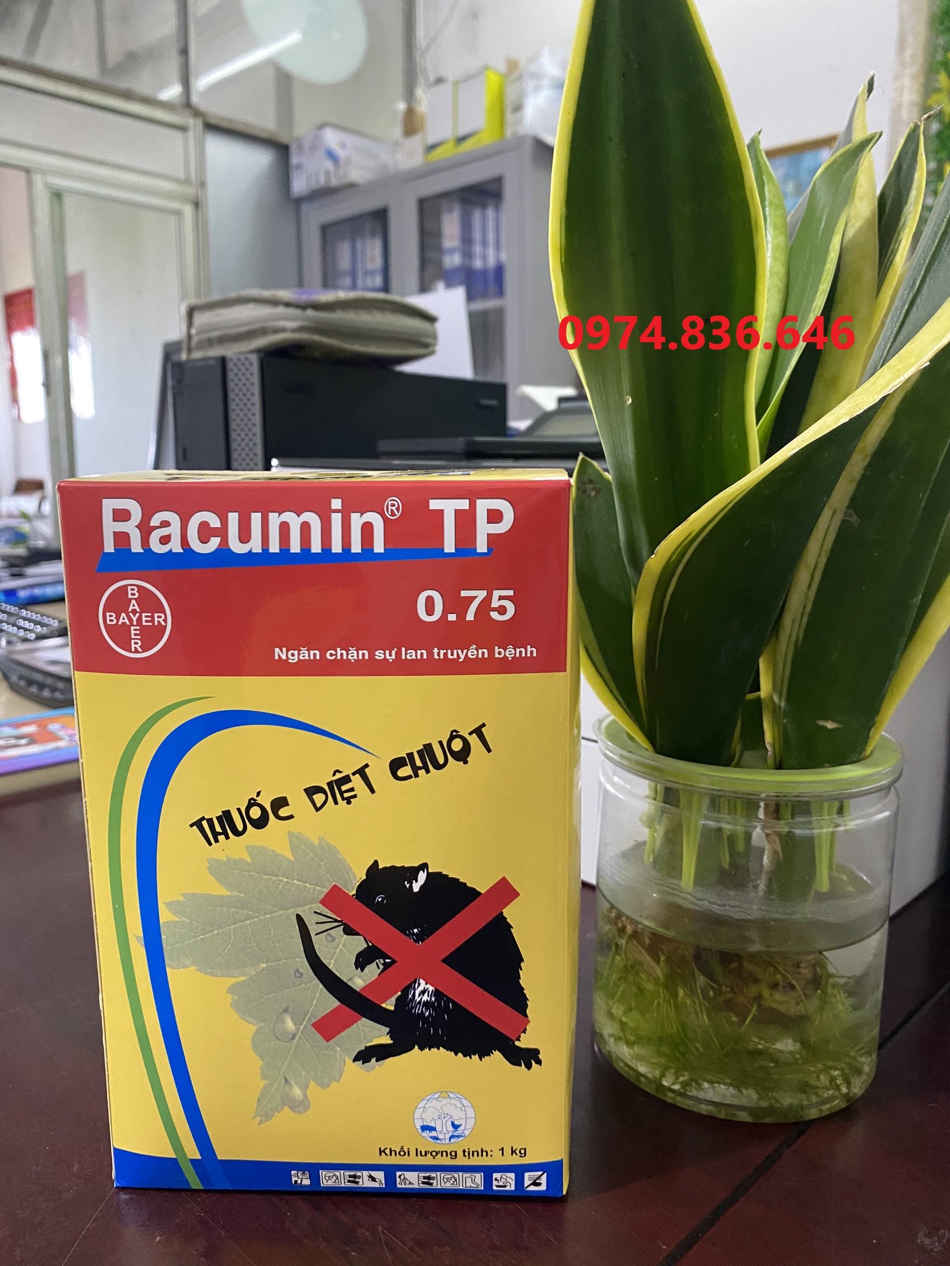 Siêu diệt chuột thông minh Racumin 0.75 TP 1kg