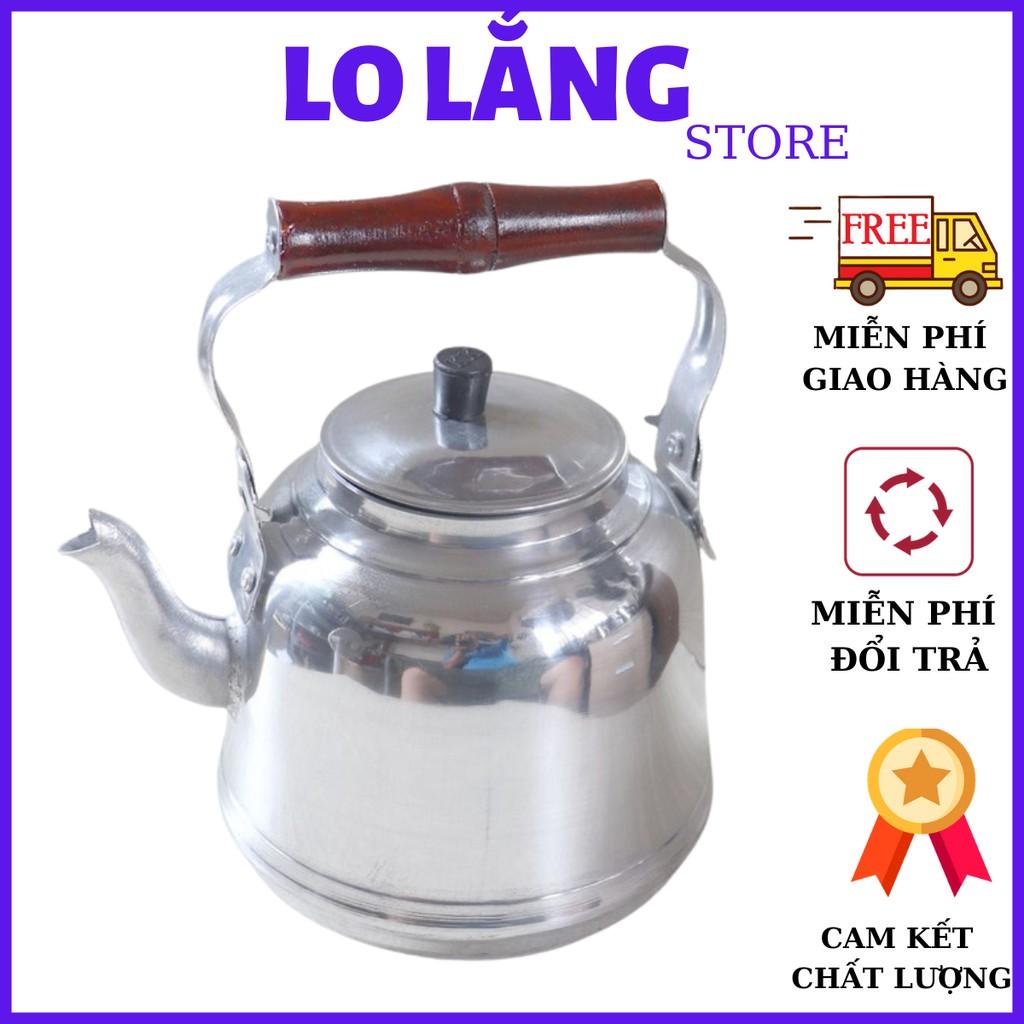 Ấm nhôm đun trà và nước dung tích 2000ml cao cấp - hàng việt nam chất lượng cao