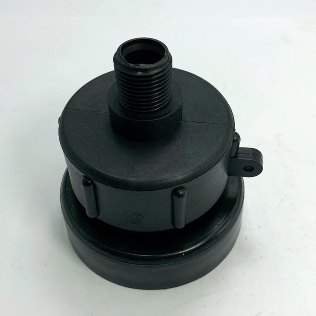 IBC Tank Drain Fitting Adapter IBC 80mm Coarse Thread Garden Hose Connector 1/2"