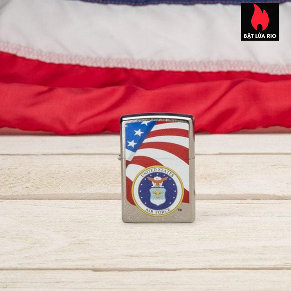 Bật Lửa Zippo 49312 – Zippo U.S. Air Force Street Chrome