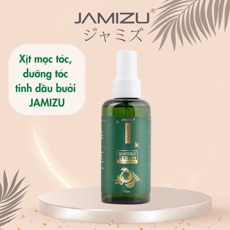 Serum Tinh Dầu Bưởi JAMIZU Giúp Mọc Tóc Nhanh, Giảm Tình Trạng Da Đầu Gàu Và Ngăn Gãy Rụng