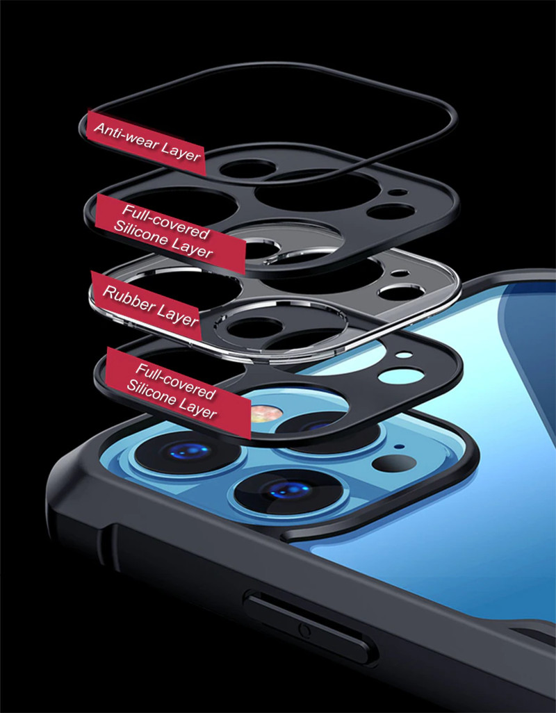 Ốp lưng chống sốc XUNDD cho các dòng iPhone 12 Pro Max - 12 Pro - 12 - 11 Pro Max - 11 Pro - 11 - Hàng nhập khẩu