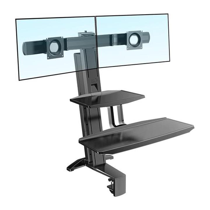 Giá treo gắn bàn 2 LCD North Bayou L100 Hàng chính hãng - ZAMACO AUDIO