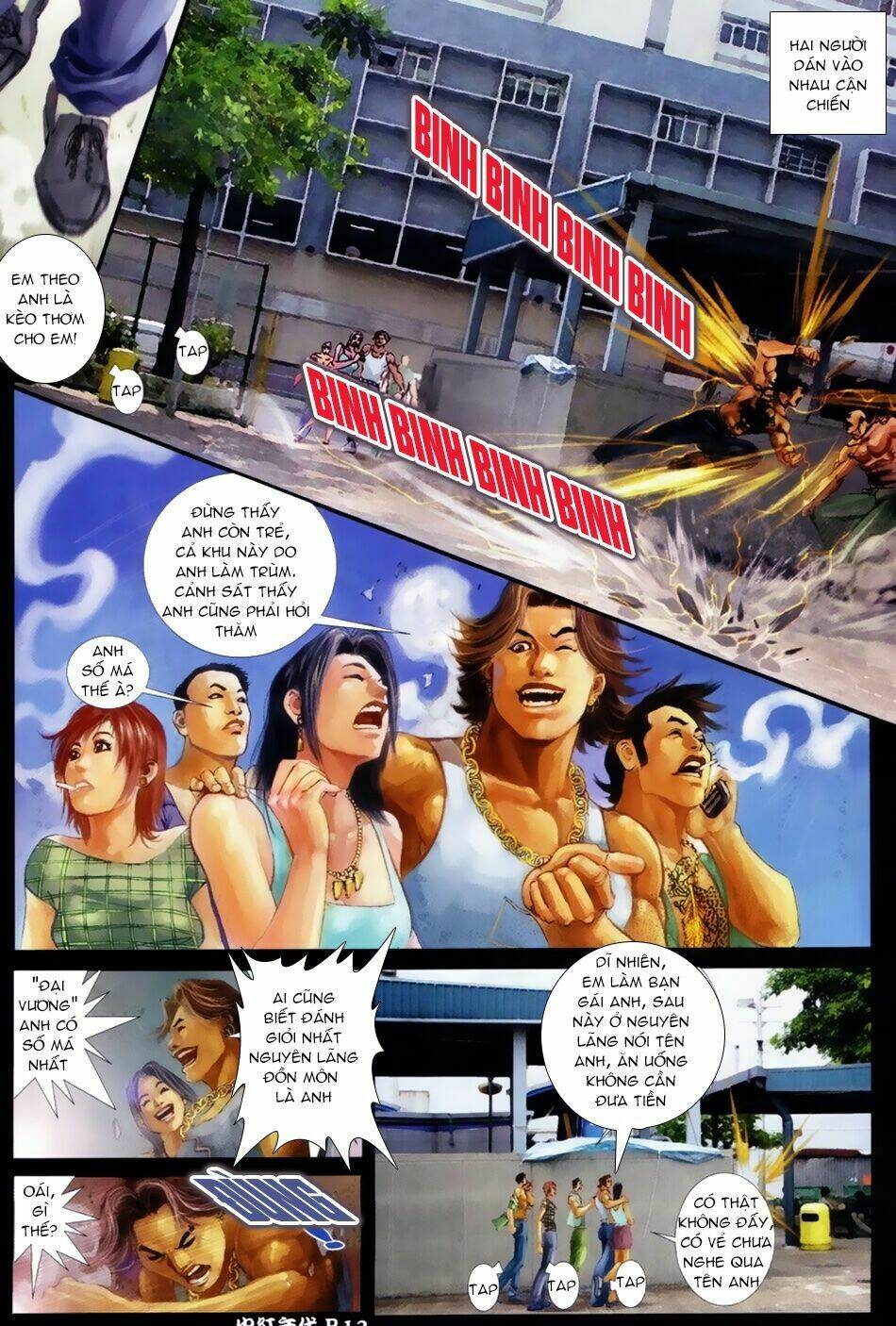 hỏa hồng niên đại hắc cốt đường chapter 42 11