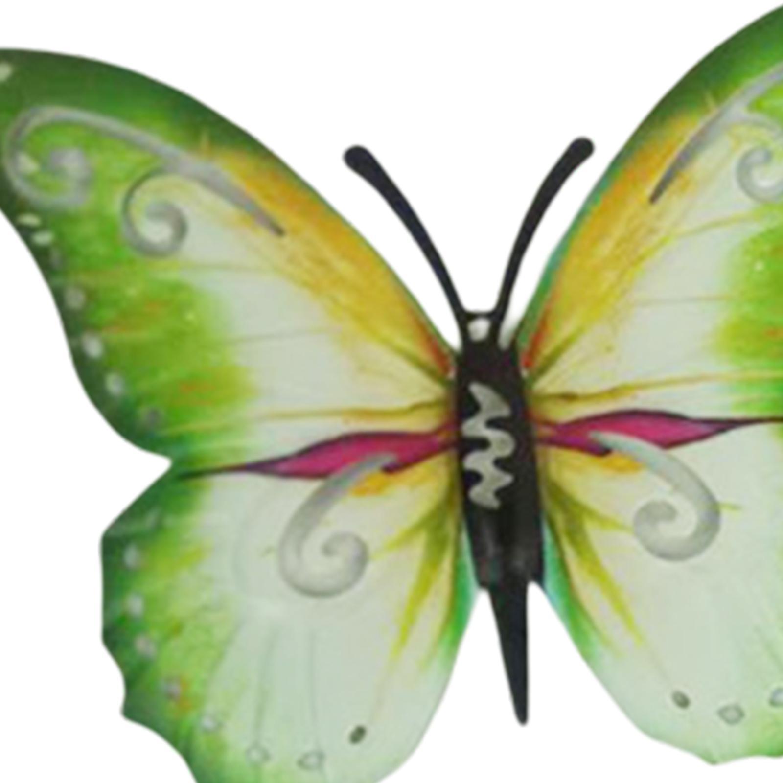 Butterfly Metal Wall Art Decors Background Farmhouse Hanging Wall Sculptures
