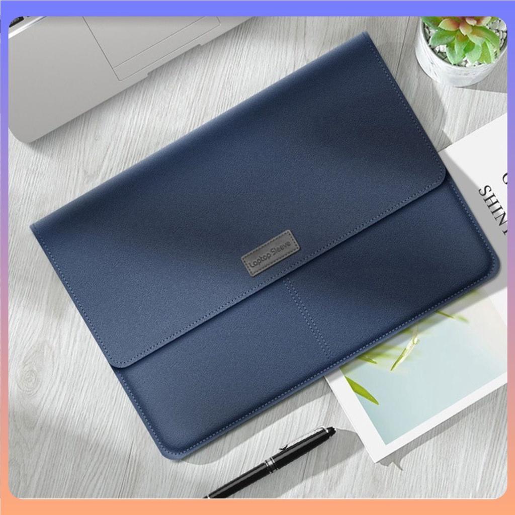 Bao da cao cấp cho surface - macbook , laptop size 11-15,6 inch Chống nước , chống bụi hãng