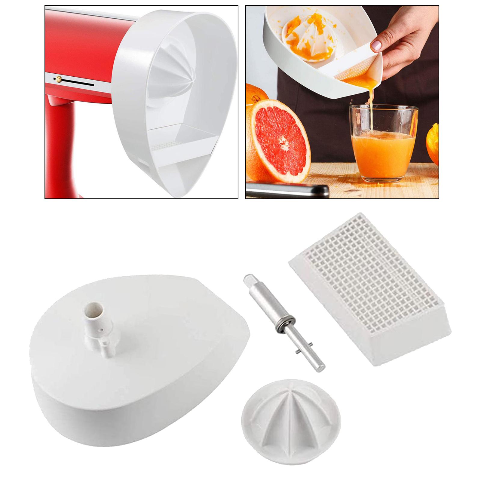Citrus Juicer Attachment Reamer Strainer Base for KitchenAid Stand Mixer Kit