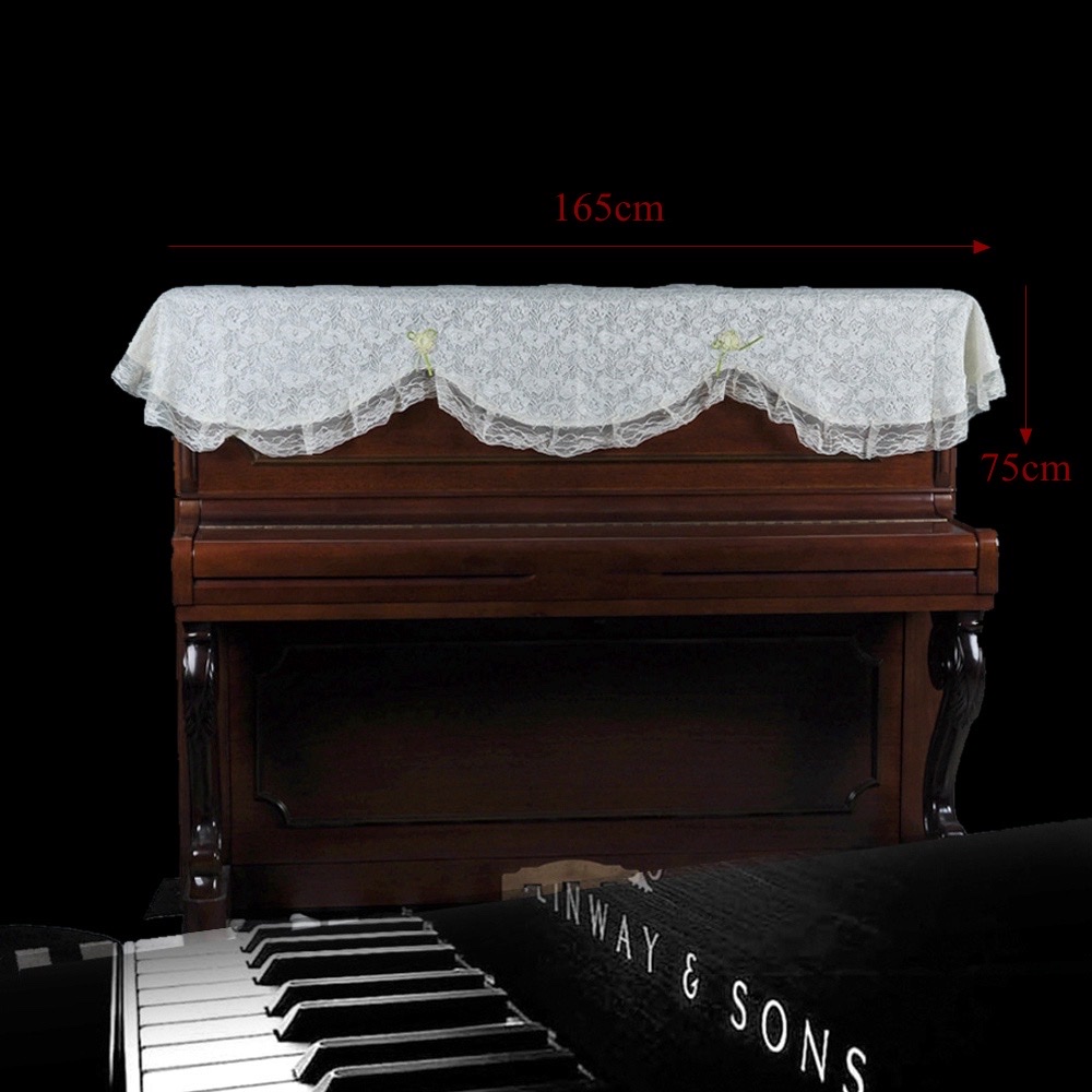 Khăn phủ đàn piano cơ, khăn phủ đàn piano điện tử 88 phím sang trọng chống bụi, chống xước