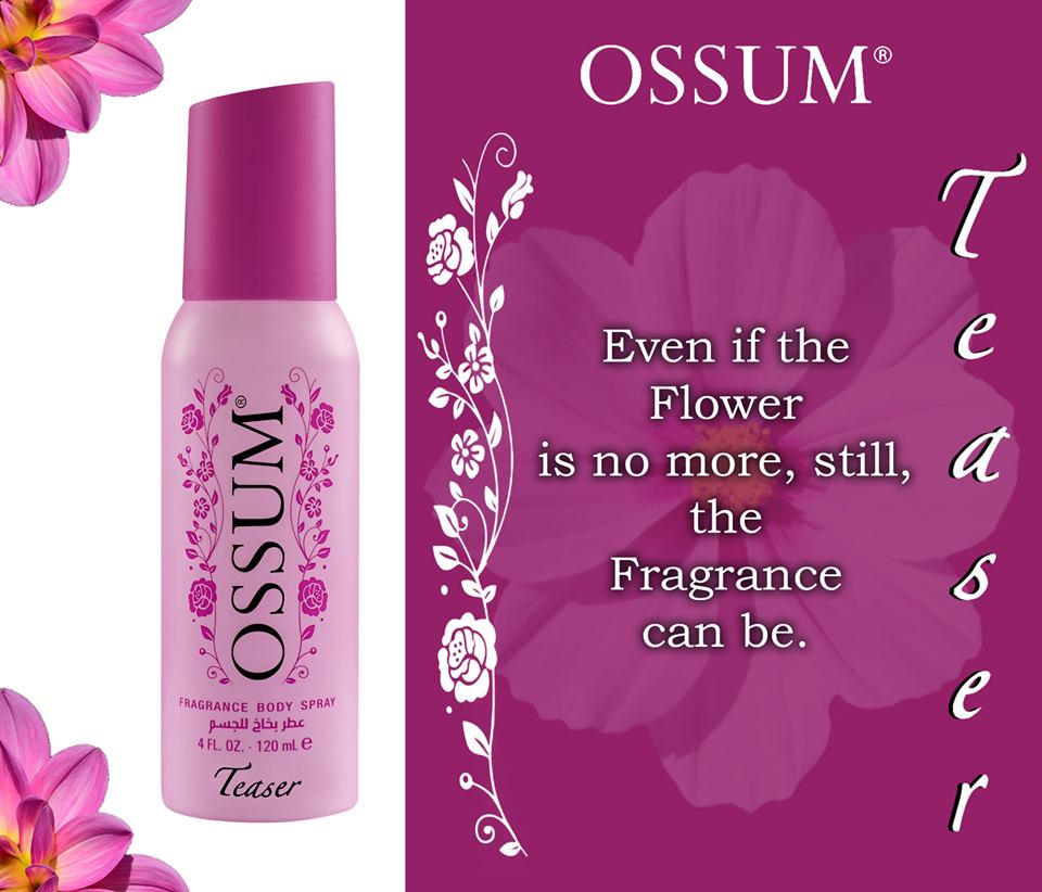 NƯỚC HOA XỊT THƠM CƠ THỂ DÀNH CHO NỮ OSSUM TEASER 120ML