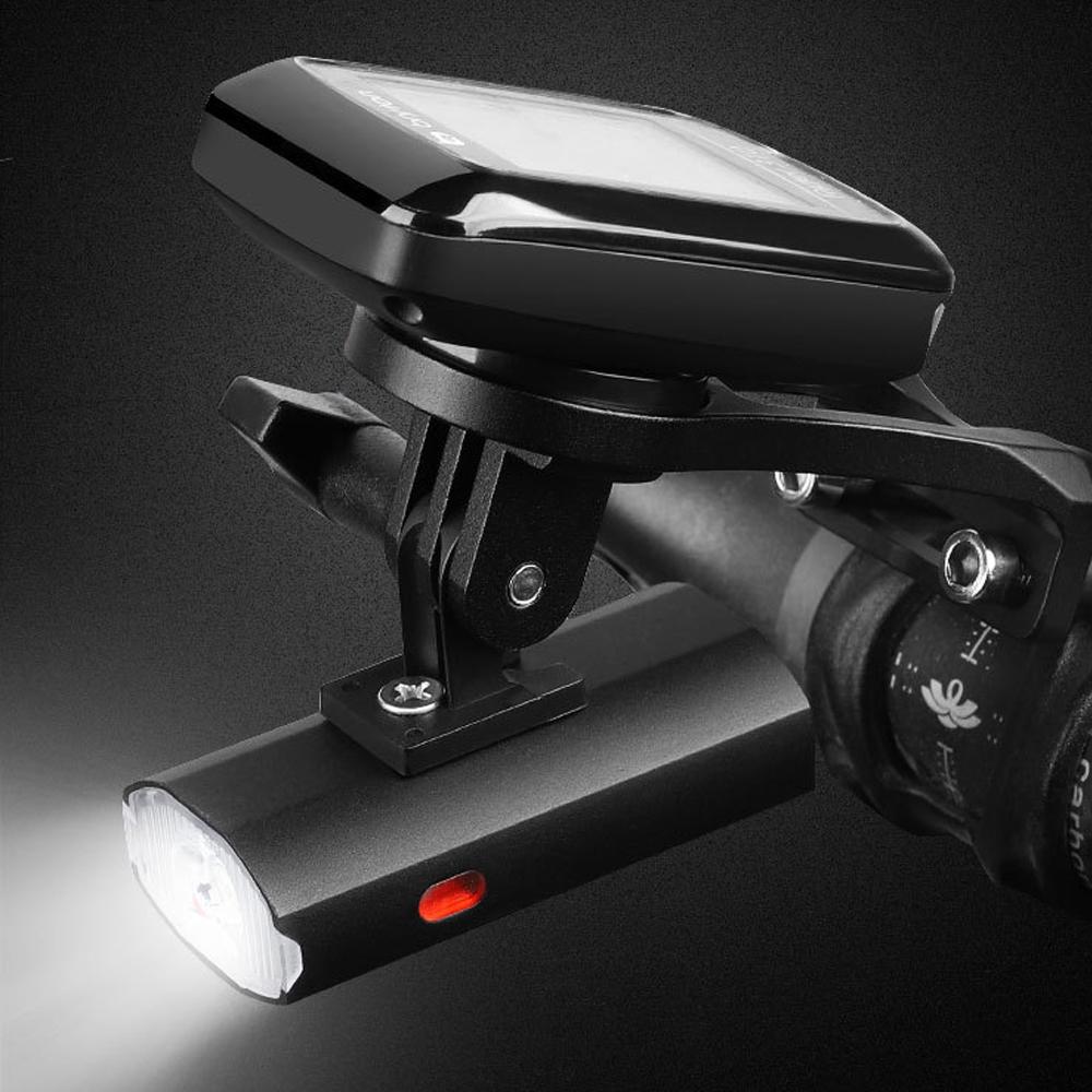Đèn pin xe đạp siêu sáng WEST BIKING 6 chế độ sáng không thấm nước sạc USB