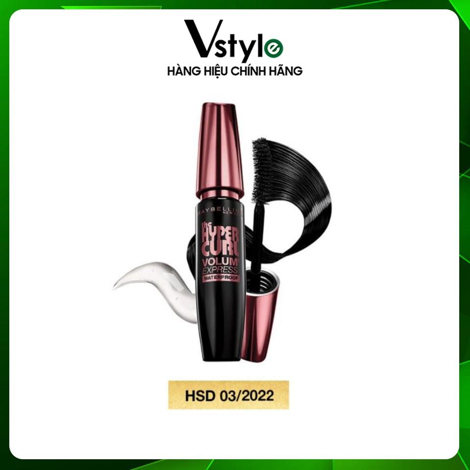 Mascara Làm Cong Mi Maybelline Hyper Curl Đen 9.2ml