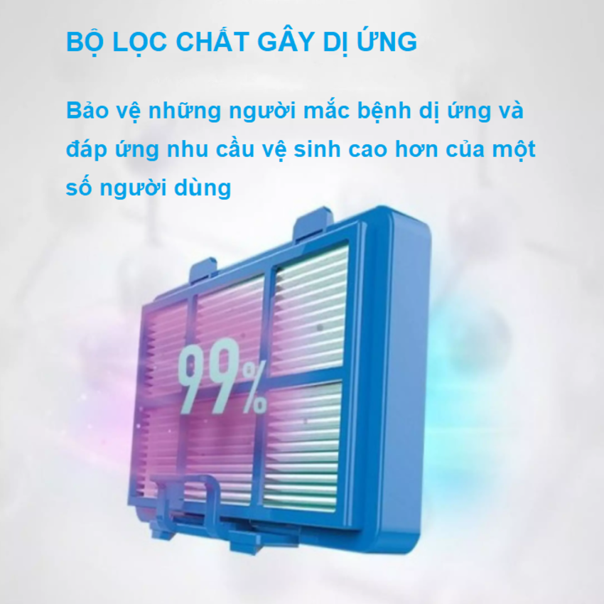 Máy hút bụi thương hiệu cao cấp Philips PowerPro Active FC8632 Serial 5000 công suất 1700W - Hàng Chính Hãng