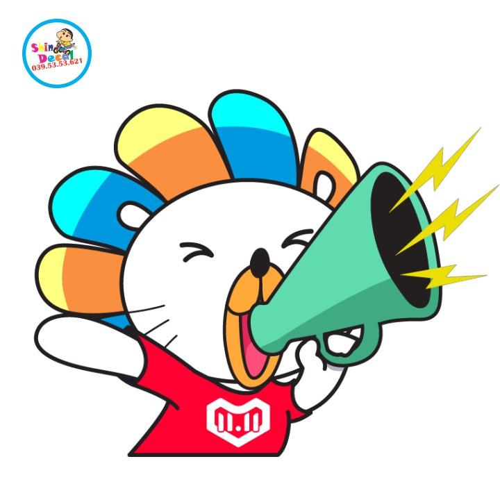 Tem rời sonic 150 trắng đỏ