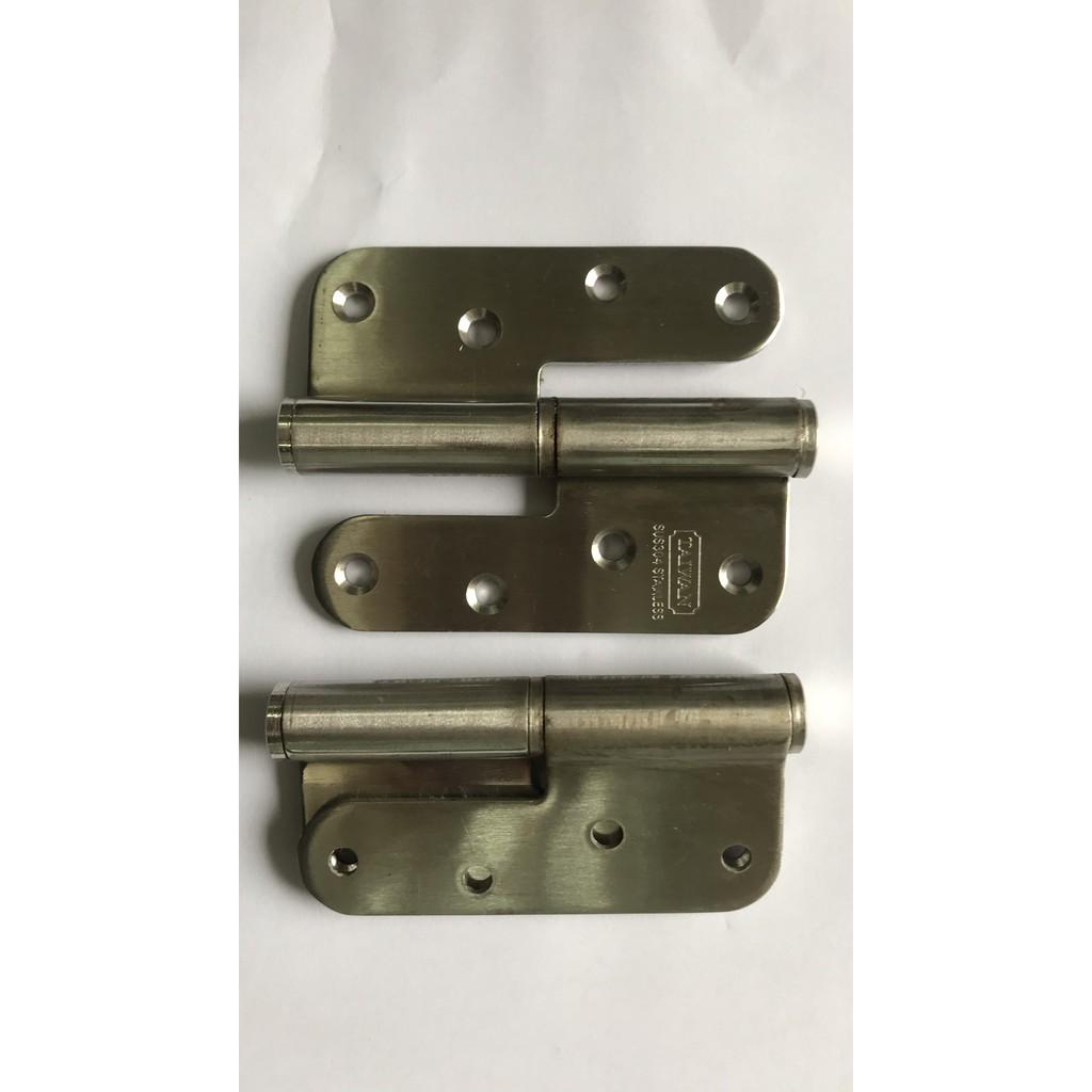 Bộ 4 lá bản lề inox số 4