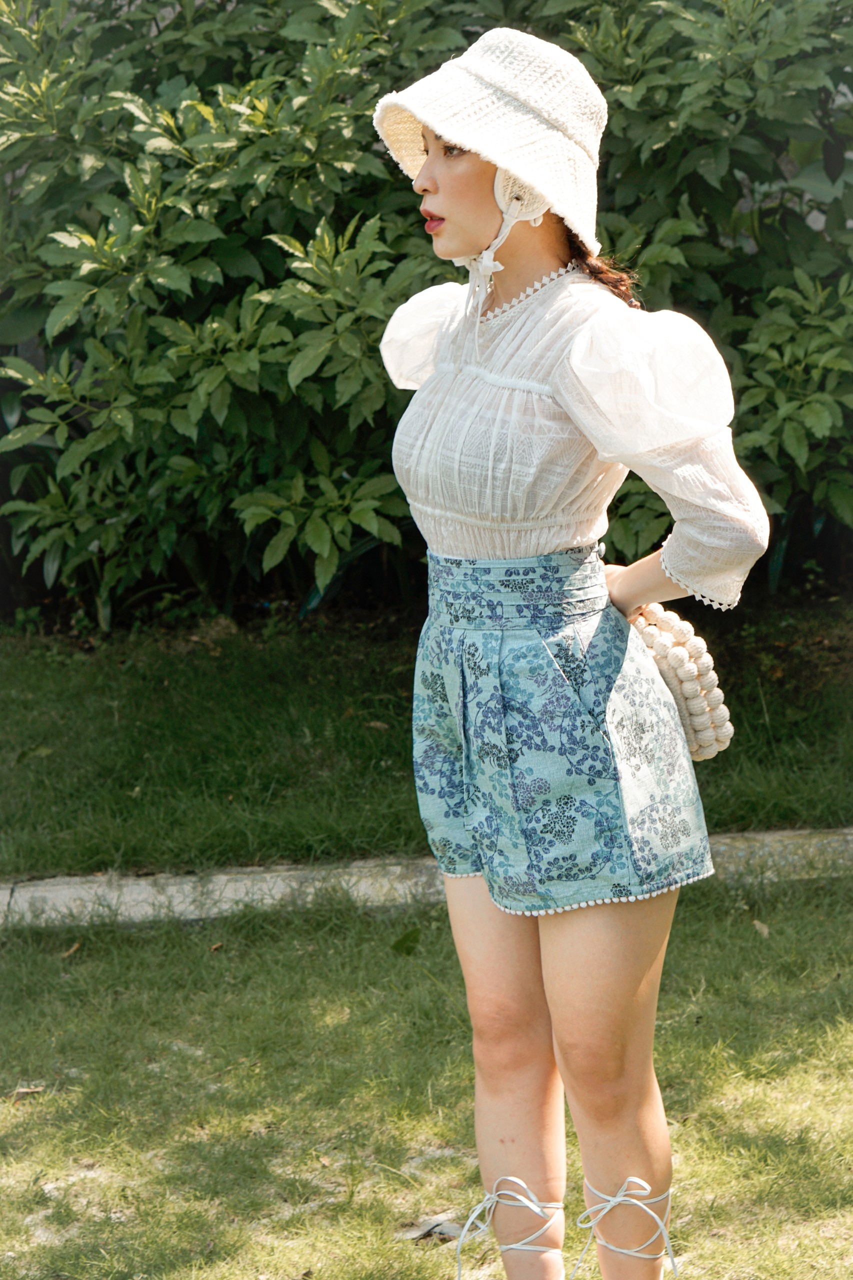 Áo kiểu CLOUDY SHIRT thiết kế rút nhún