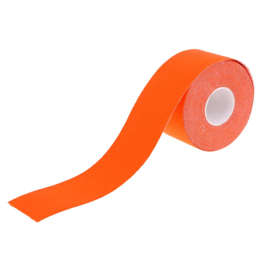1 Roll Sports Tape Kinesiology Tape Muscle Support for Athletic Sports, Physiotherapy Free Kinesiology Taping