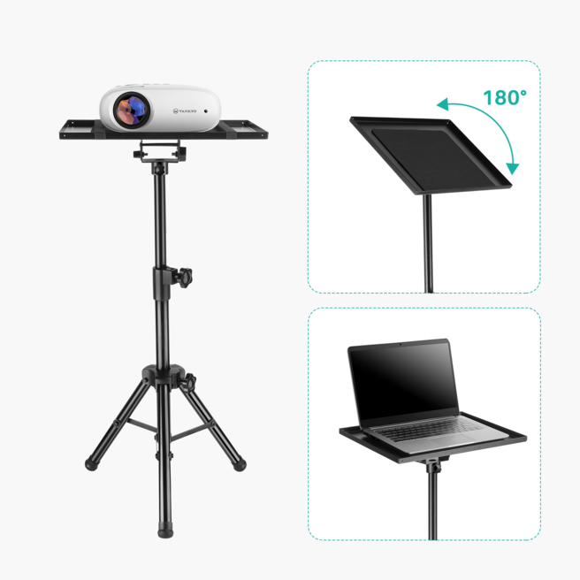 Chân giá đa năng cho máy chiếu, máy tính laptop Vankyo Tripod PT-30 - Hàng Chính Hãng