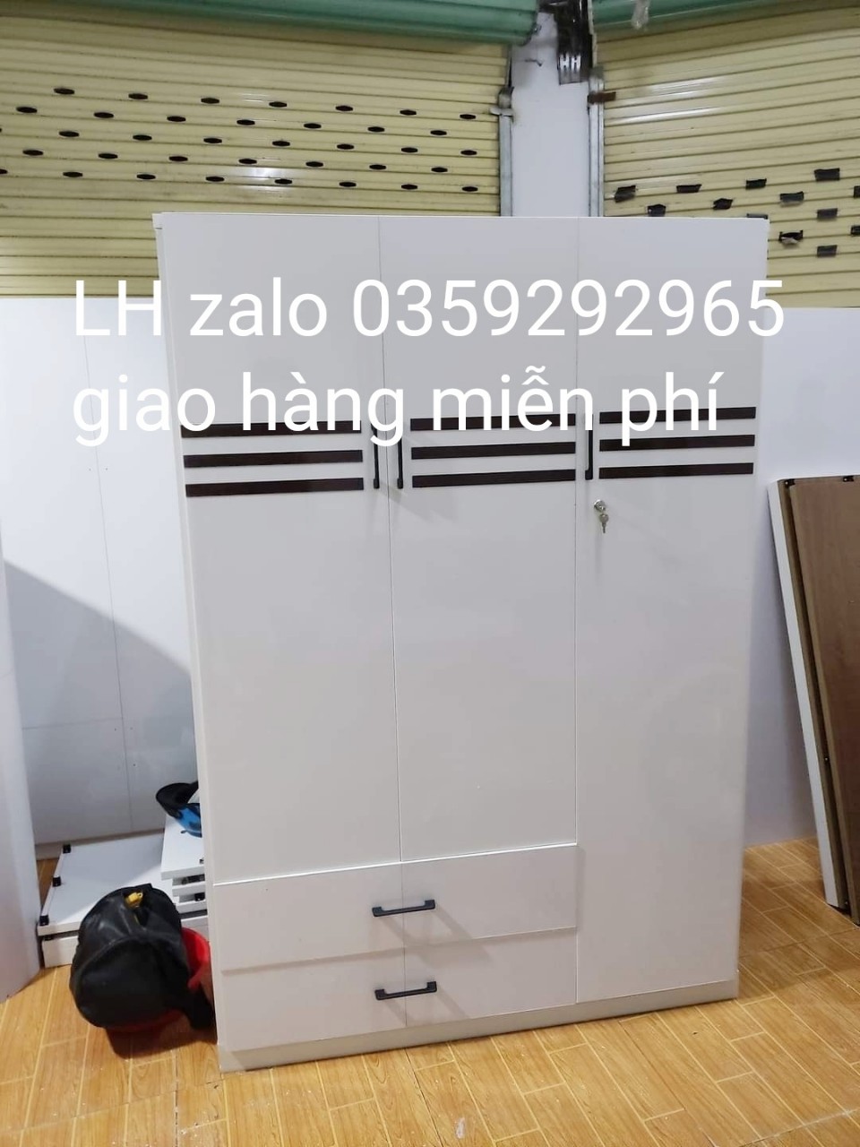 Tủ nhựa đài Loan 3 cánh