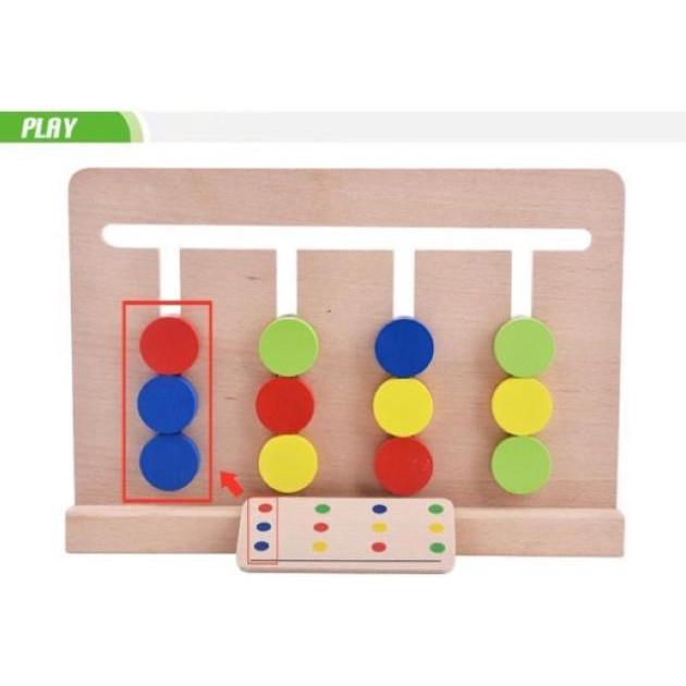 TƯ DUY LOGIC TOÁN HỌC MONTESSORI 4 MÀU