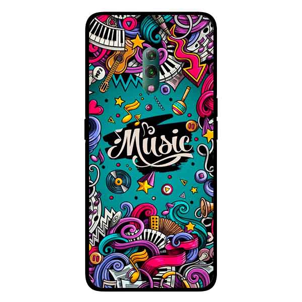 Ốp Lưng in cho Oppo K3 Mẫu MÀU SẮC 2 - Hàng Chính Hãng