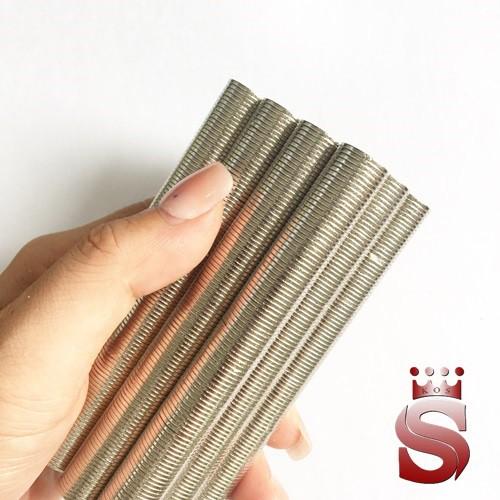 Nam châm trắng kích thước 12x1mm m giá ưu đãi