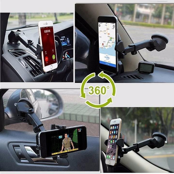 GIÁ ĐỠ KẸP ĐIỆN THOẠI Ô TÔ KÉO DÀI THU GỌN - 000271