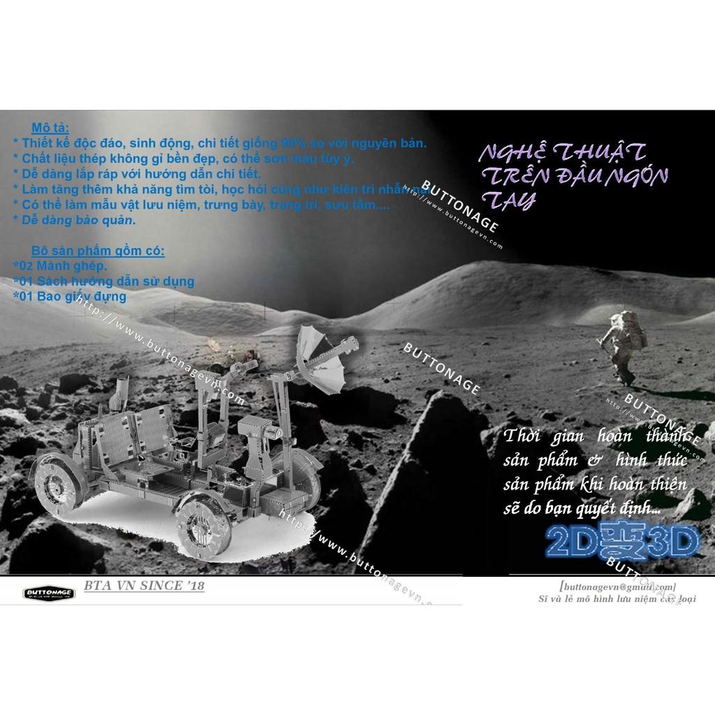 Mô Hình Lắp Ráp 3d Xe thám hiểm Mặt Trăng - Lunar Rovers