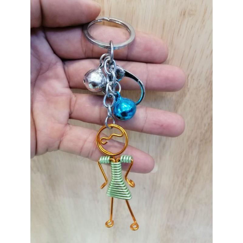 MÓC KHÓA HANDMADE UỐN BẰNG DÂY ĐỒNG