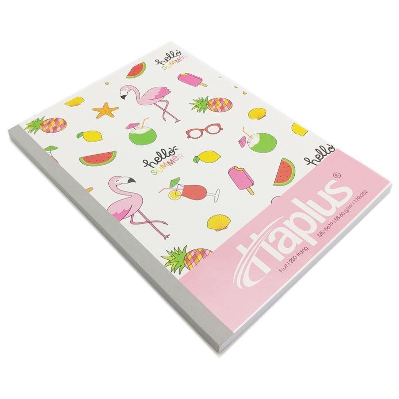 Combo 5 Tập Fruit Kẻ Ngang 200 Trang ĐL 58-60g/m2 - Haplus 5679 (Mẫu Màu Giao Ngẫu Nhiên)