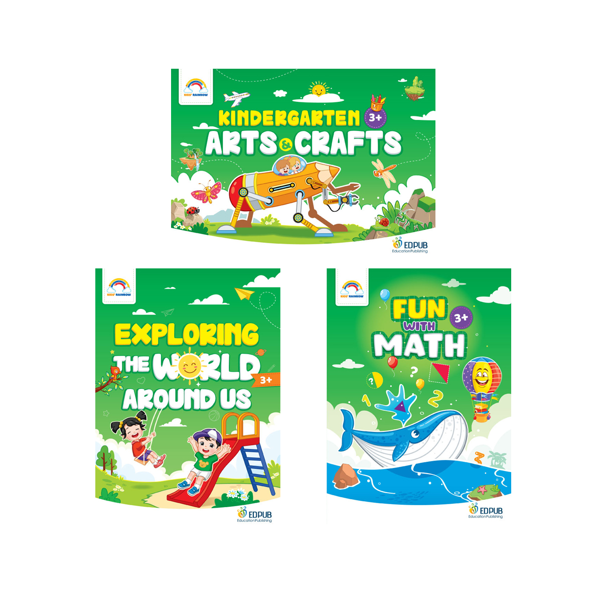 Combo Kid's Rainbow Pack 3+