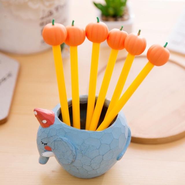 Sỉ bút gel quả bí đỏ kute