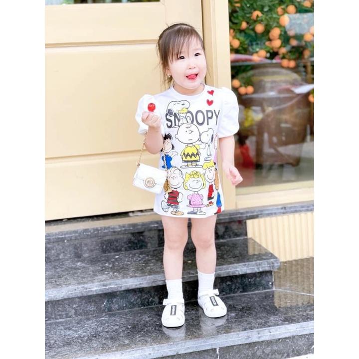Đầm bé gái từ 8kg đên 32kg- Váy bé gái 3D xinh xắn QATE881