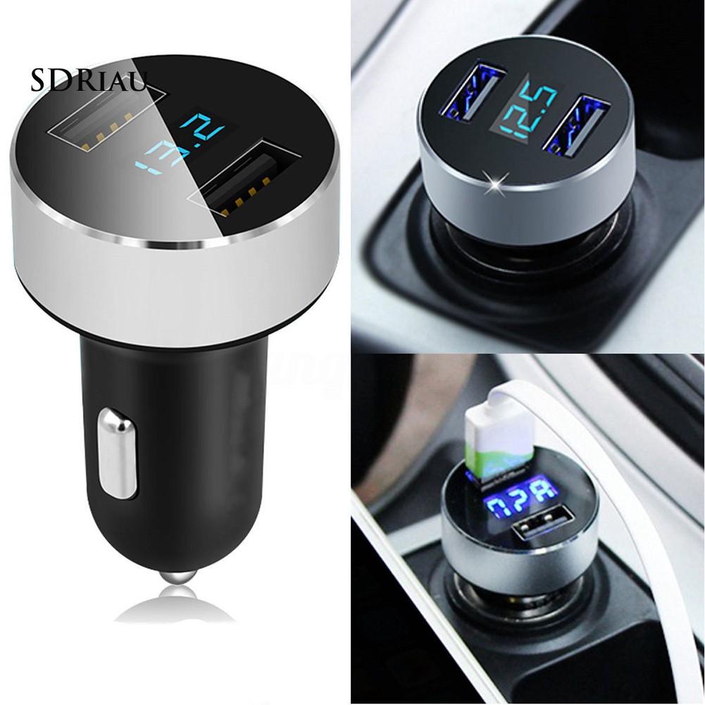 Tẩu sạc xe hơi kiêm bật lửa 2 cổng USB 3.1A tiện dụng chất lượng tốt