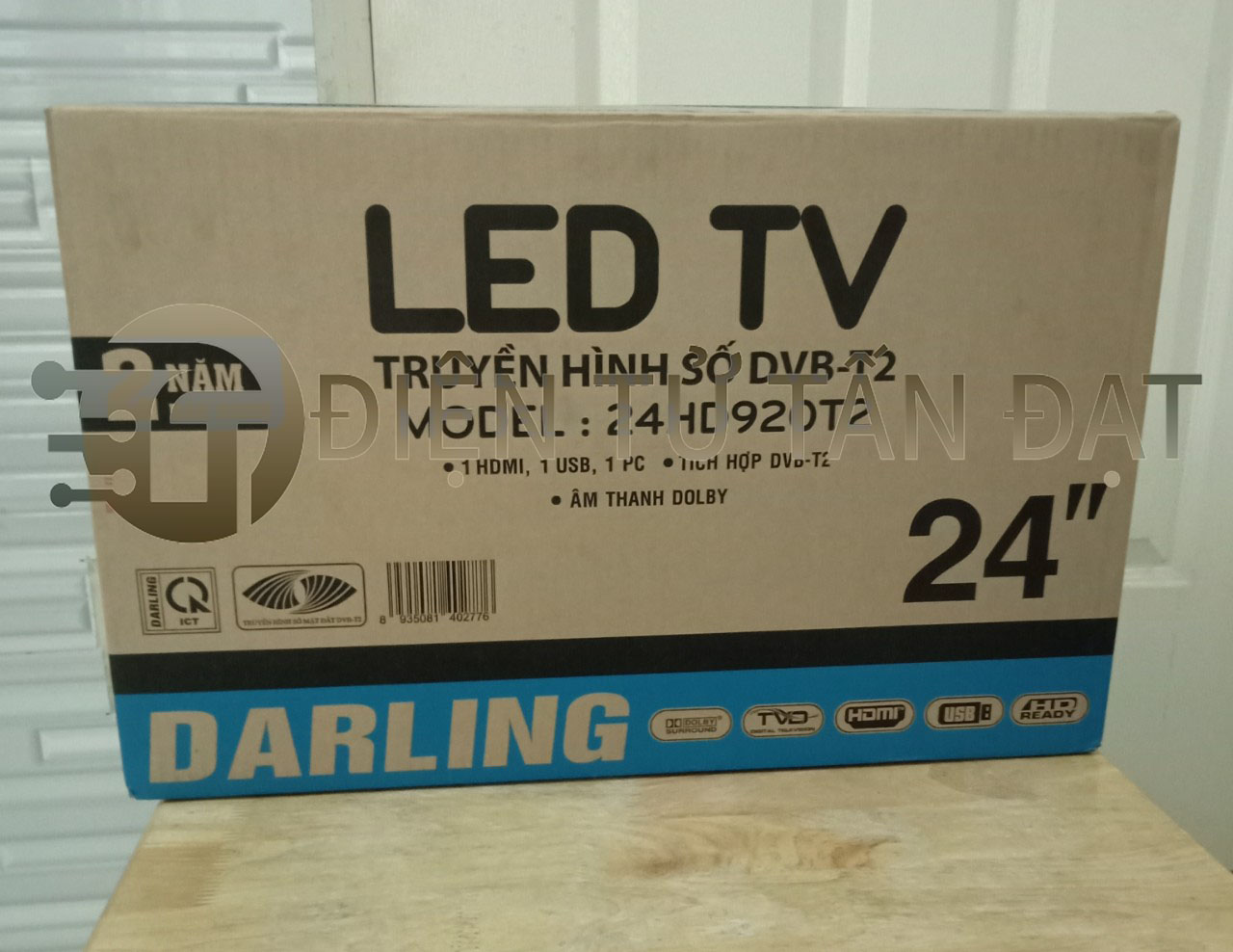 TIVI LED DARLING 24 INCH 24HD920T2 ( Hàng Chính Hãng)