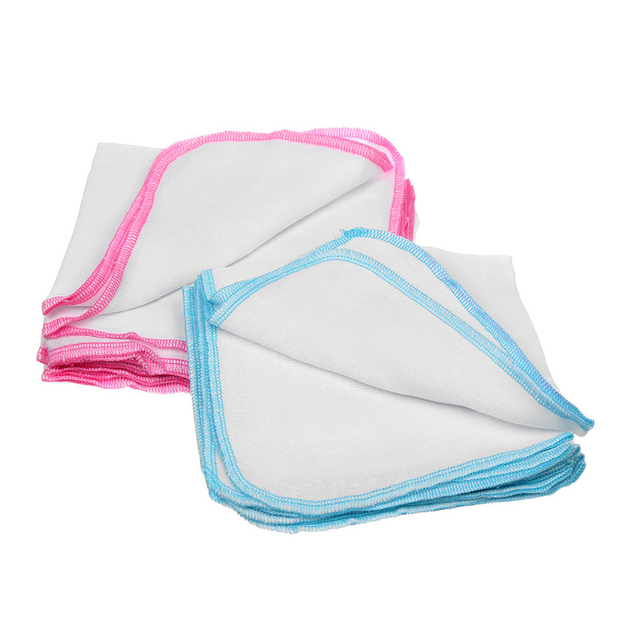 Bộ 30 chiếc khăn xô sữa 4 lớp siêu mềm - Giao màu ngẫu nhiên