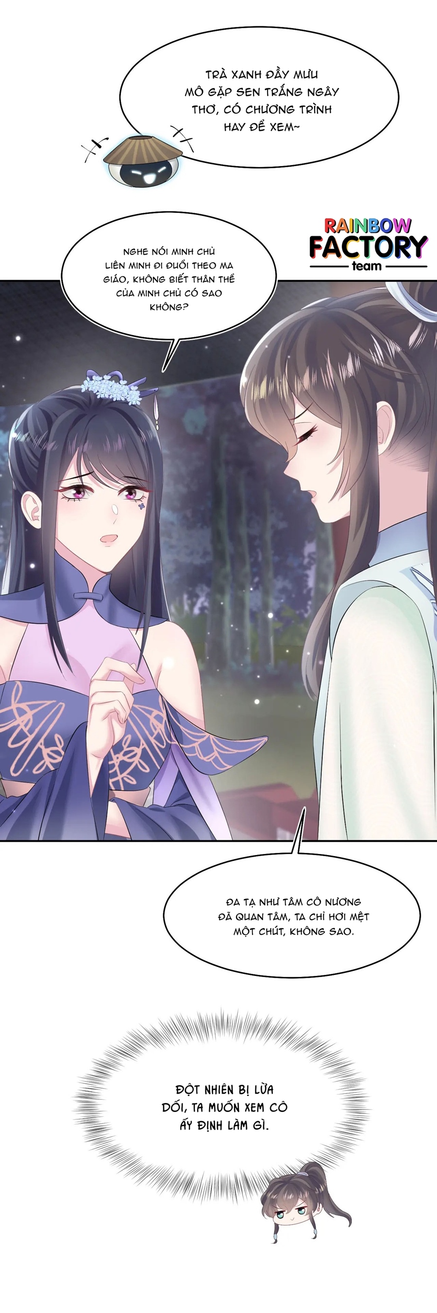 bạch liên hoa tuyệt mĩ dạy học online chapter 97 16