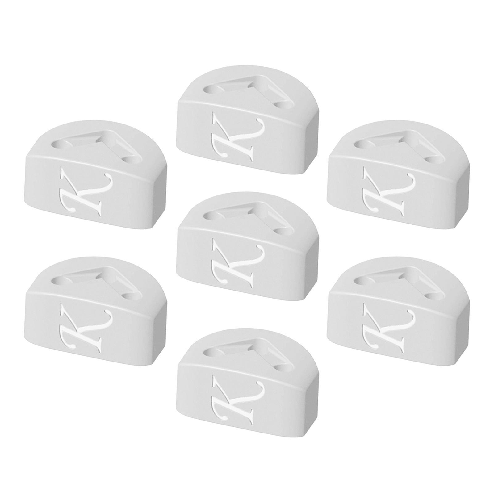 7 Pieces Guitar String Retainer String Guide for Classical Guitar and Ukulele Accessory Parts