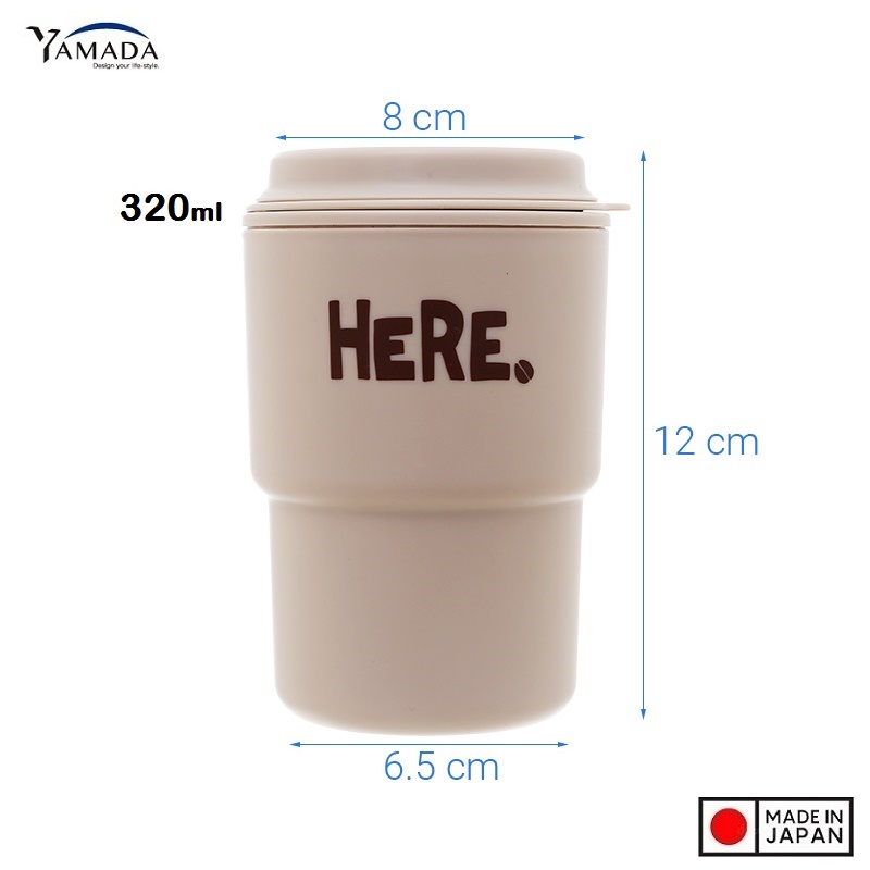 COMBO: 03 Ly pha cafe nắp xoay 3 nấc Nhật Bản