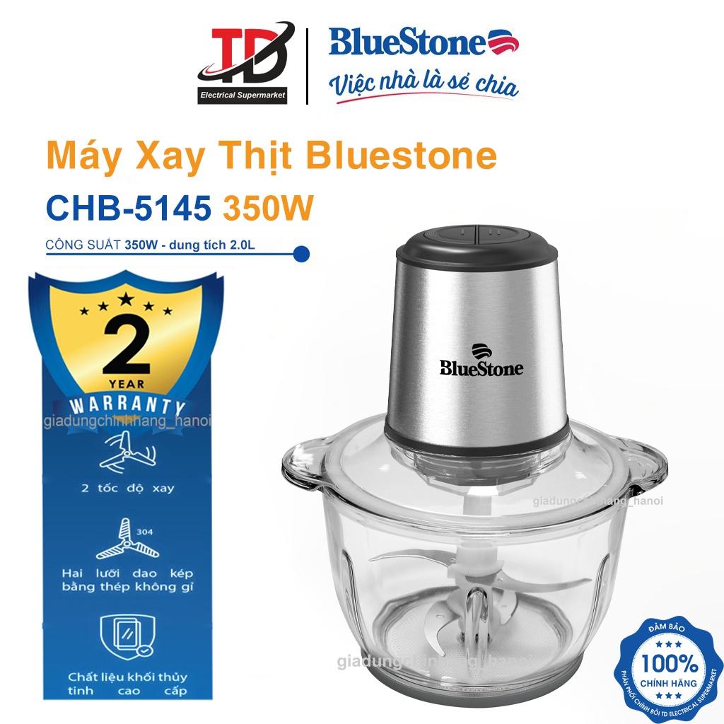 Máy Xay Thịt Bluestone CHB-5145, Công Suất 350W, Cối Thủy Tinh 2 Lít, Hàng Chính Hãng