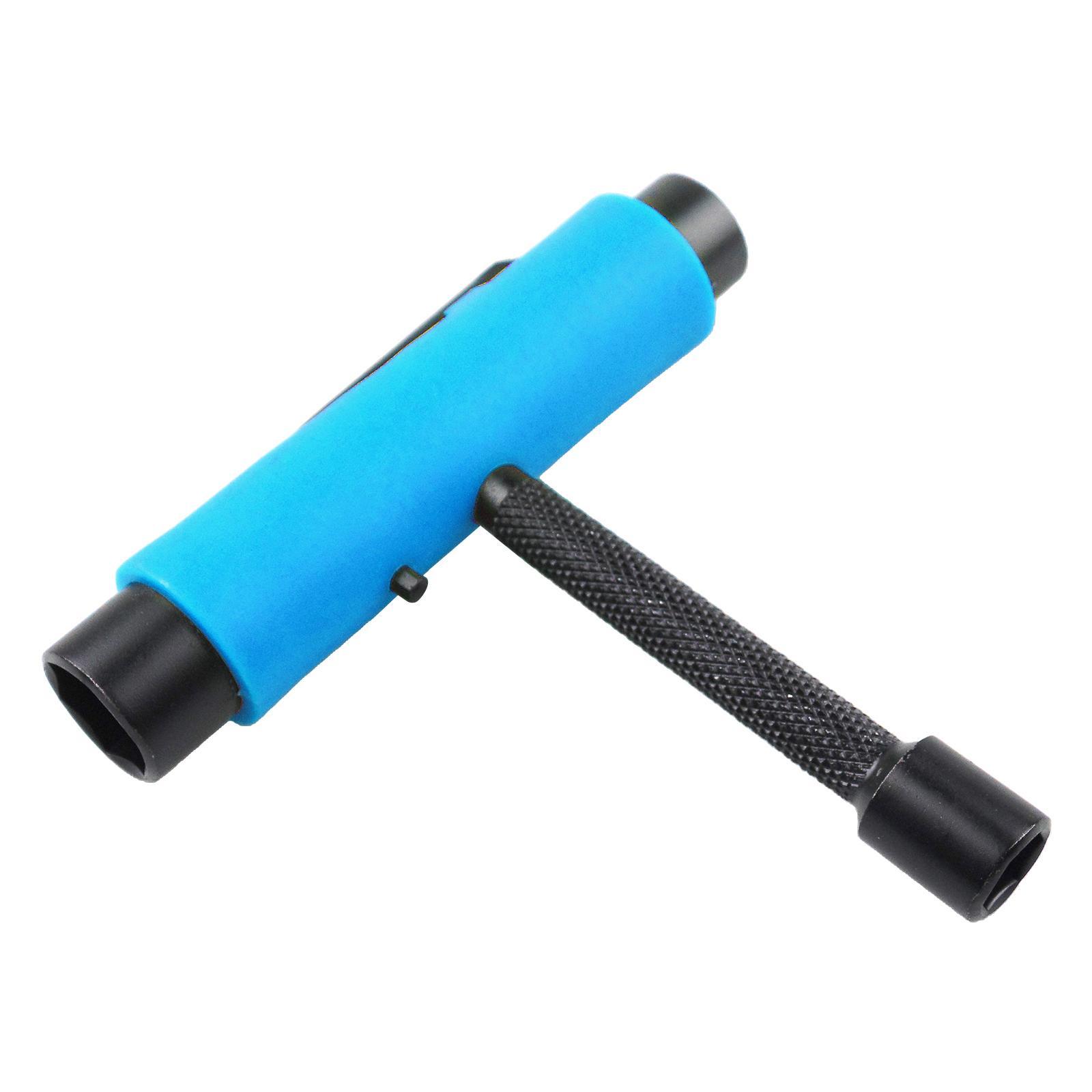 Mini Skateboard T Wrench Multi Longboard Repair   Repair Tool Blue