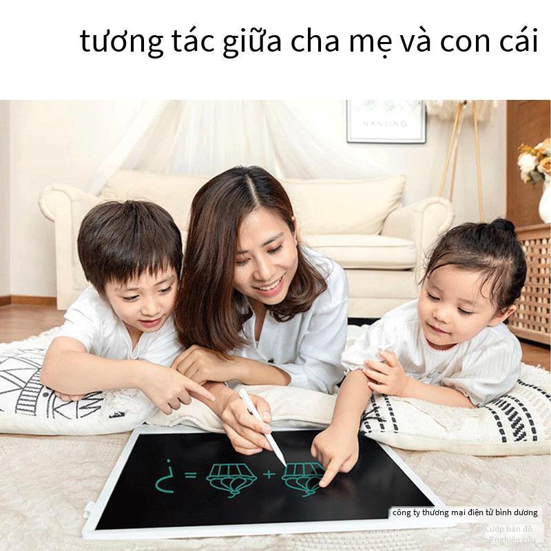Giao hàng nhanh Mijia LCD bảng đen nhỏ 20 inch bảng viết tại nhà dành cho trẻ em vẽ và chữ viết graffiti bảng vẽ điện tử nhỏ