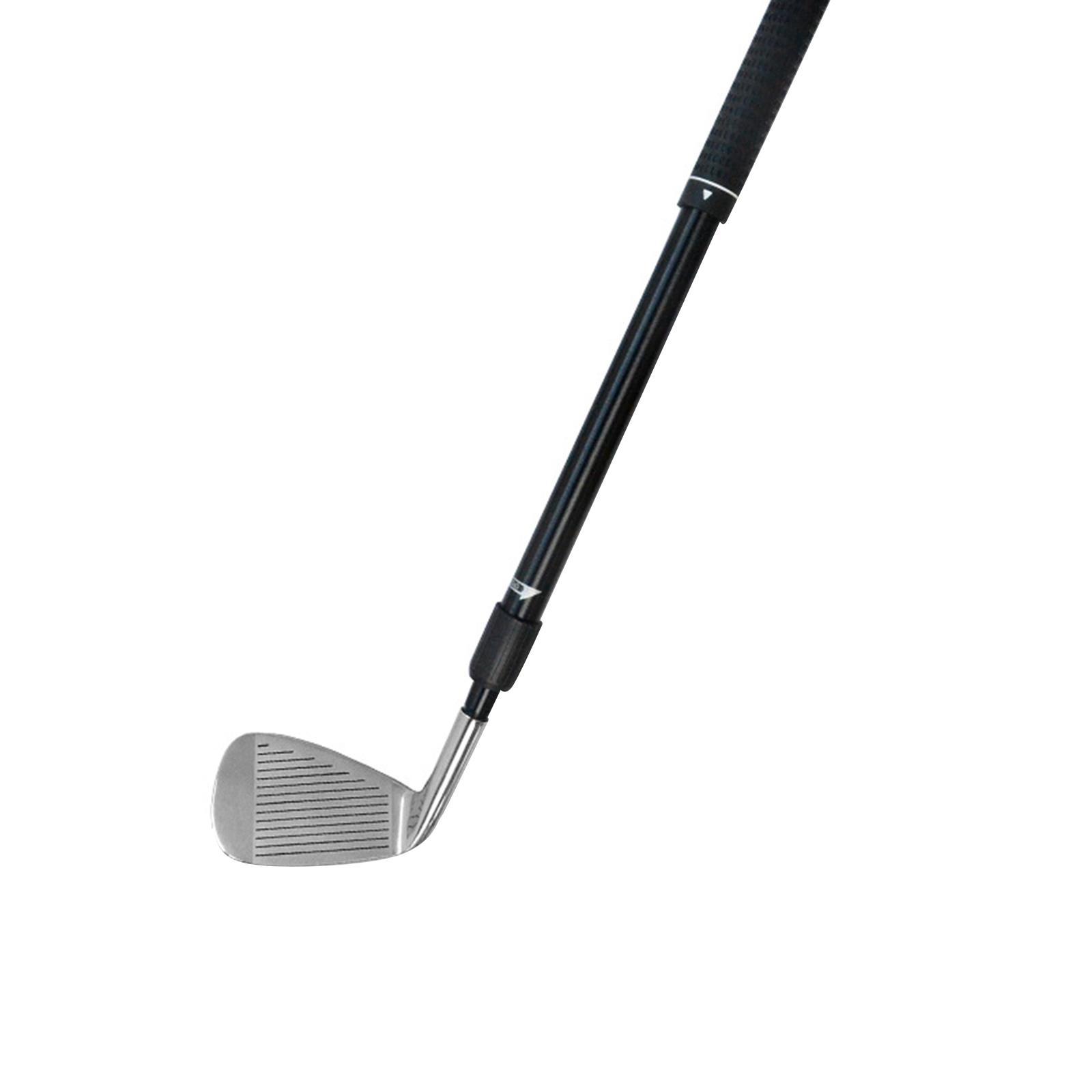 Golf Chipper Club Rubber Grip for Right or Left Hand Golf Wedge Golf Chipping Club Portable Adjustable Retractable Shaft Golf Club for Women Men
