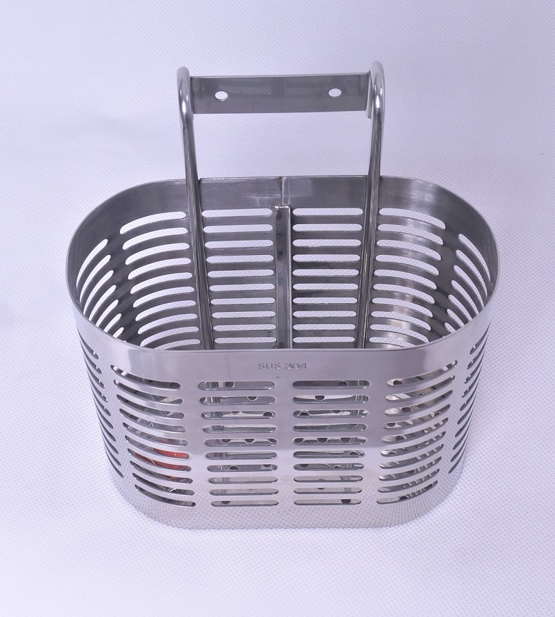 Ống đũa 2 ngăn inox 304