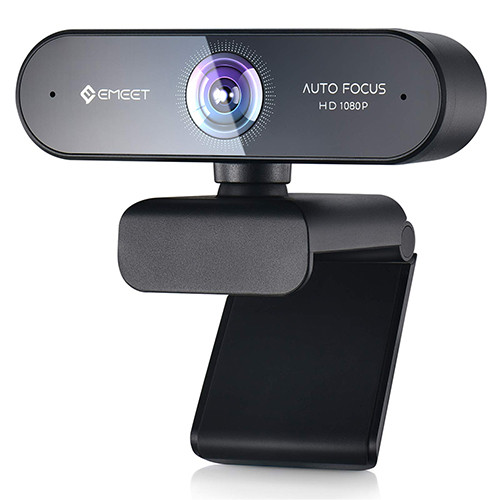 Webcam họp trực tuyến eMeet Nova full HD 1080p góc rộng - Hàng chính hãng