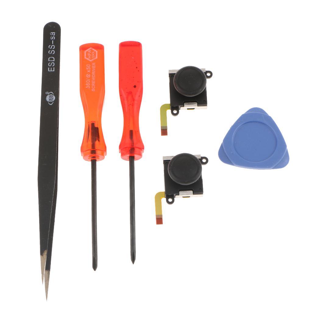 2x 3D Sensor Analog Stick + SL/SR Key Flex Cable for Nintendo Switch