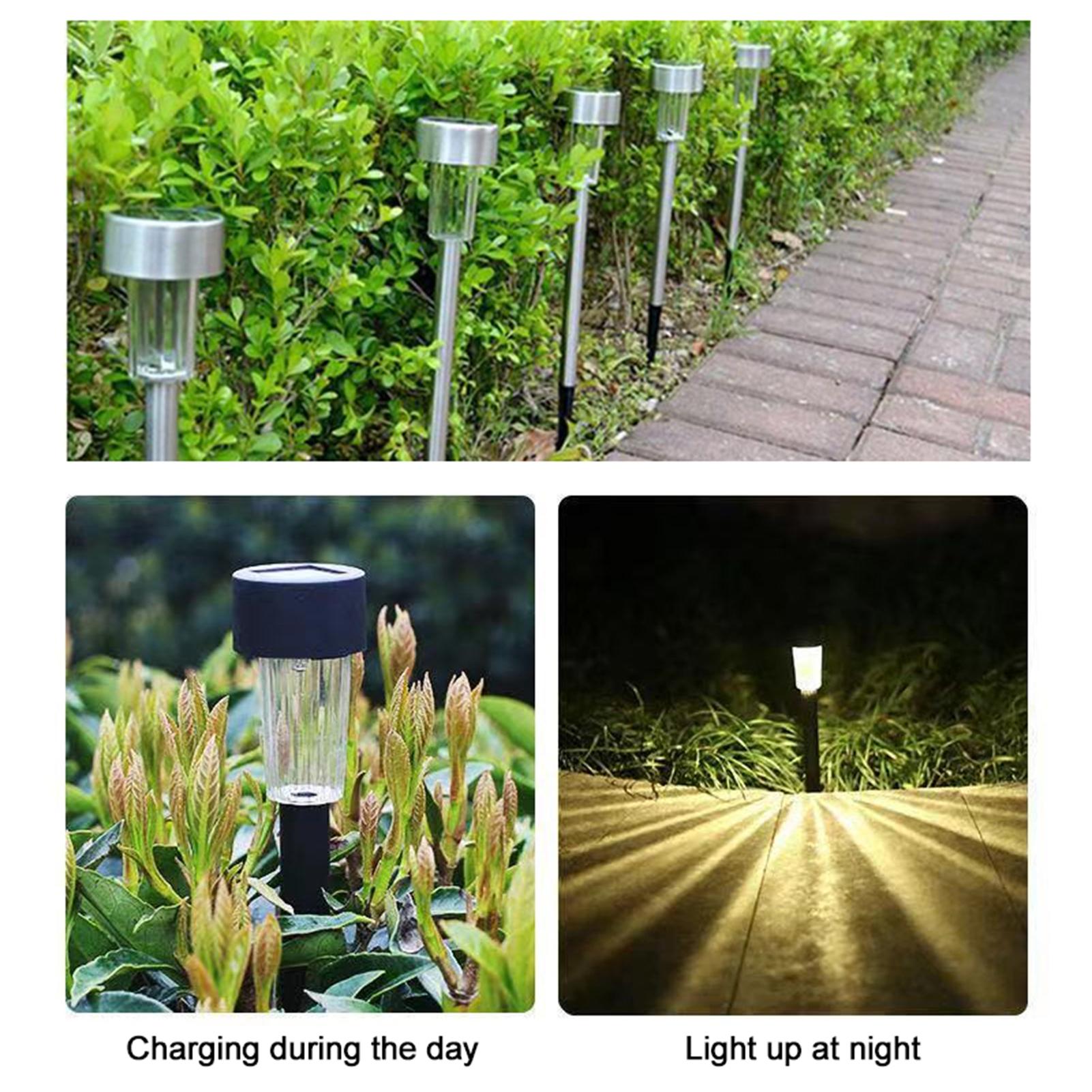 Đèn Led Cắm Cỏ Sân Vườn Sử Dụng Năng Lượng Mặt Trời Chống Nước Chống Cháy