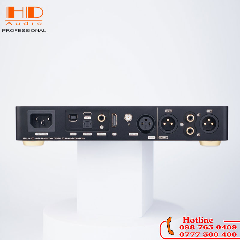 Giải Mã DAC SMSL SU-10 - Trang Bị XU316 + 21 OPA 1612A cùng 2 Chip ES9038Pro Đẳng Cấp - Hàng Chính Hãng