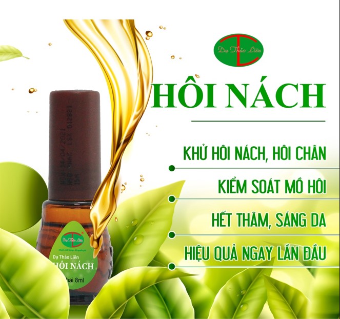 [TRỢ GIÁ] Serum Hôi Nách Dạ Thảo Liên 8ml - Hết mùi hôi cơ thể, hiệu quả ngay từ lần đầu sử dụng